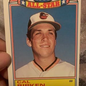 Cal Ripken collectible baseball card
